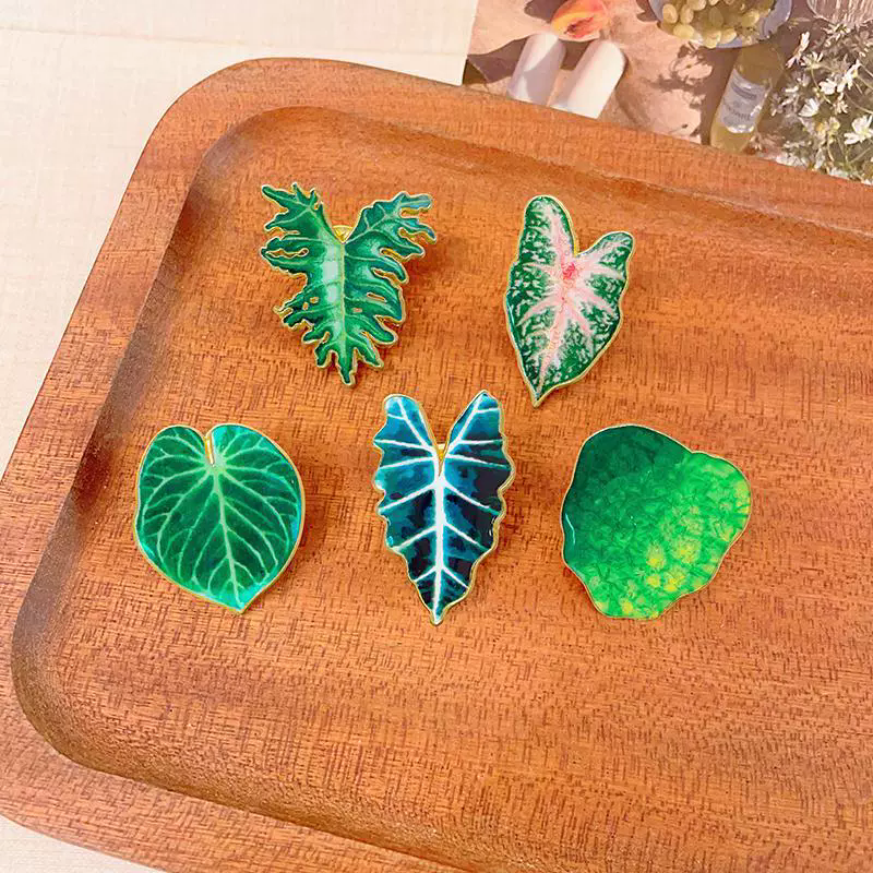 Aloe Vera Pot - Potted Plant Brooch Monstera Aloe Vera