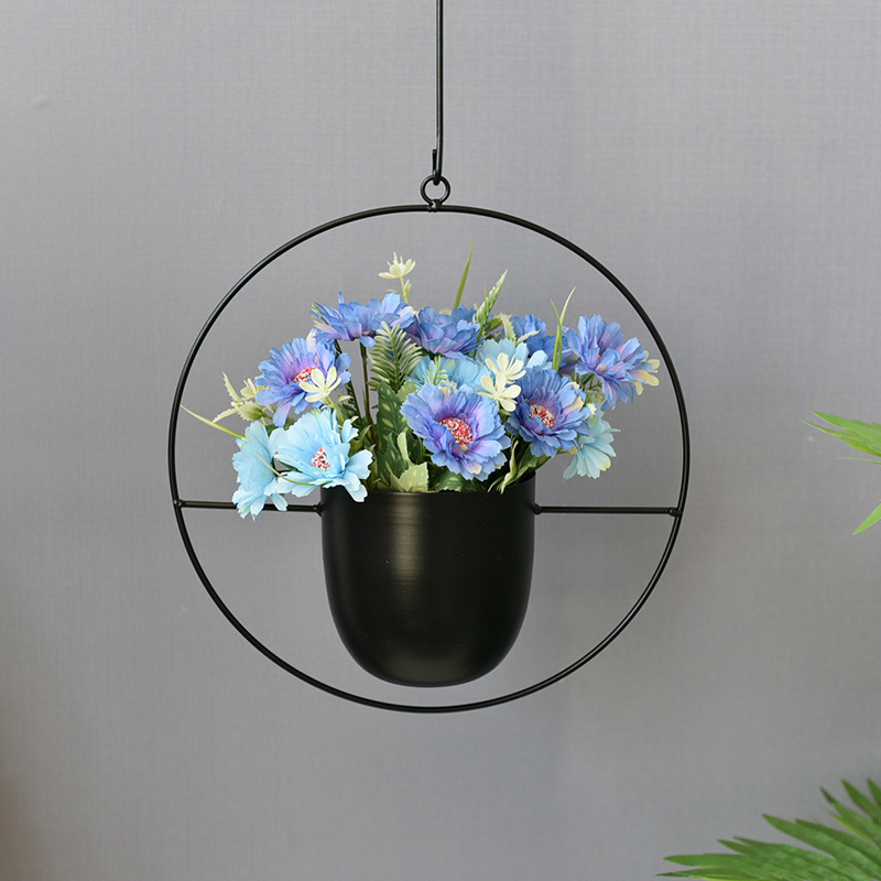 Wrought Iron Hanging Planter E - Spider Plant Hanging avis et prix