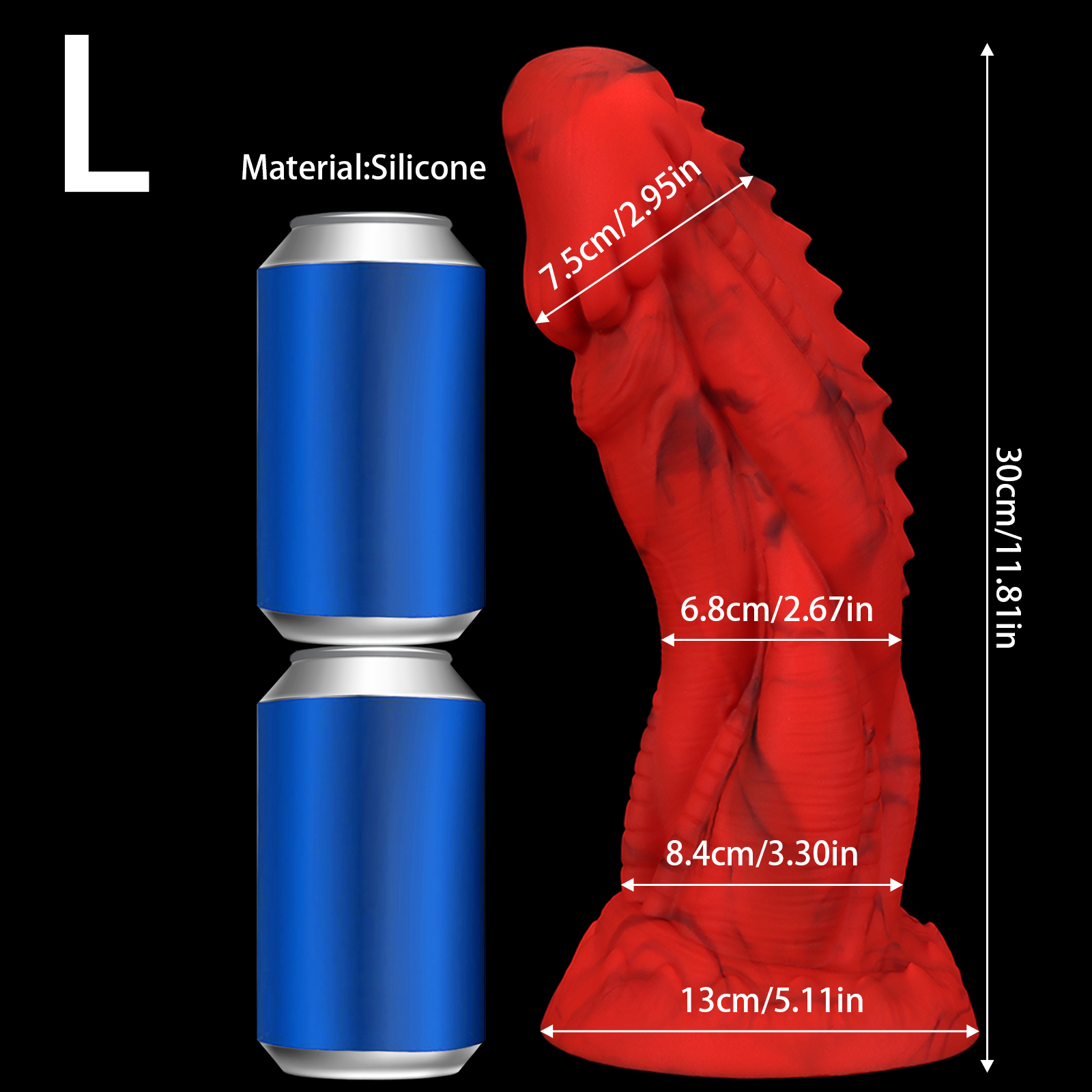 Huge Big Large Anal Plug Drago - Monstera Adansonii avis et prix
