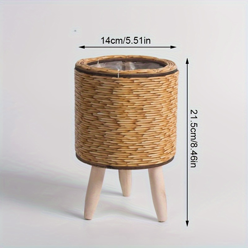 Charming Rustic Rattan Planter - Aloe Vera Pot avis et prix