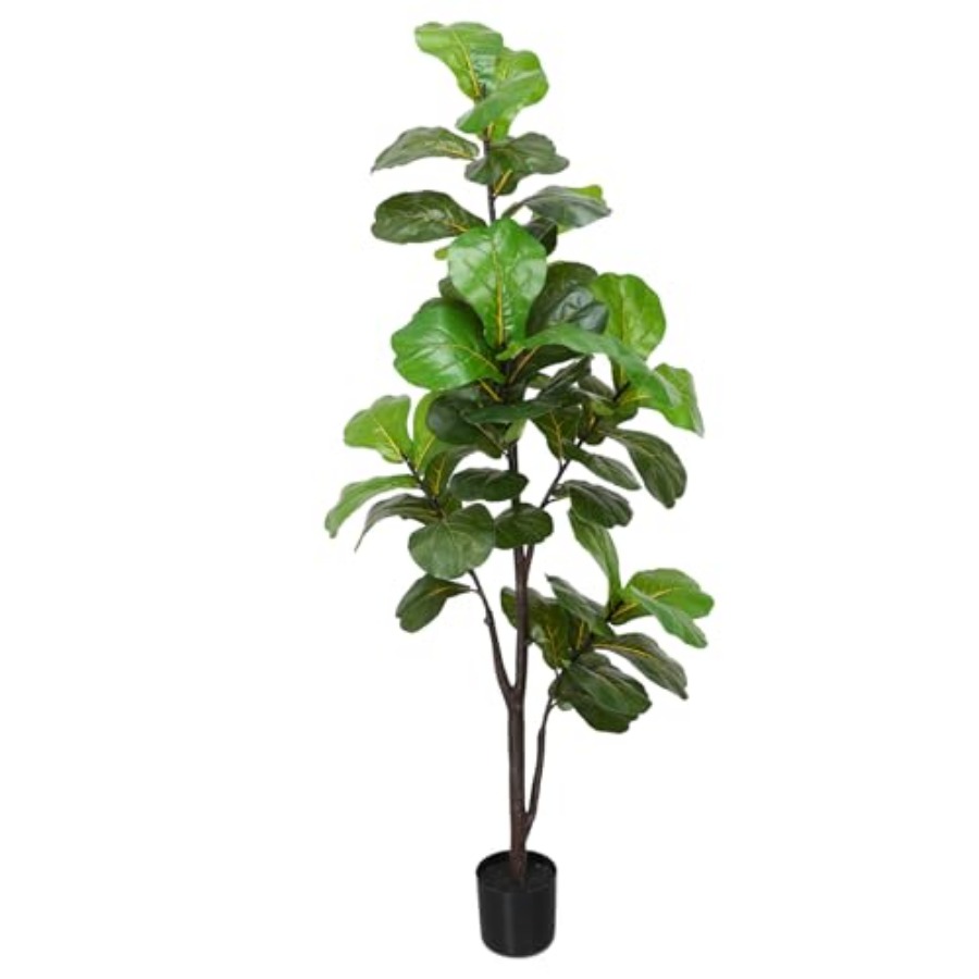 Artificial Fiddle Leaf Fig Tre - Ficus Lyrata Tree avis et prix