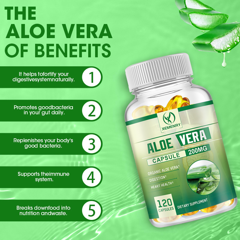 Aloe Vera Capsules - Help Prom - Aloe Vera Pot avis et prix