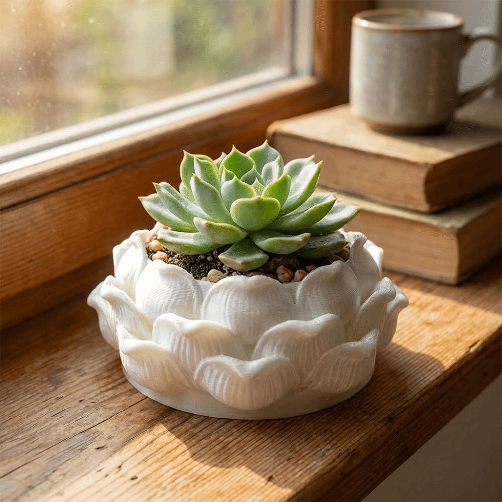 Lotus Shaped Succulent Plant P - Echeveria Succulent avis et prix