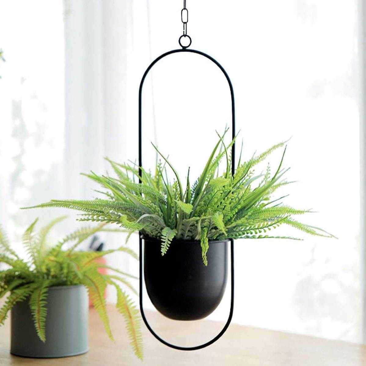 Hanging Iron Art Plant Pots Ba - Spider Plant Hanging avis et prix