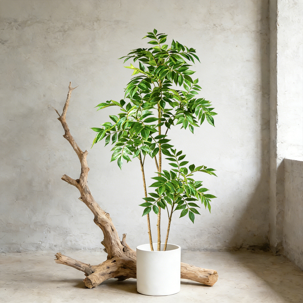 76-140cm Artificial Rubber Tre - Dracaena Marginata avis et prix