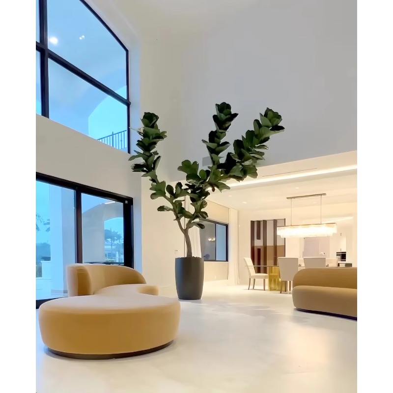 Artificial Plants Indoor Potte - Ficus Lyrata Tree avis et prix