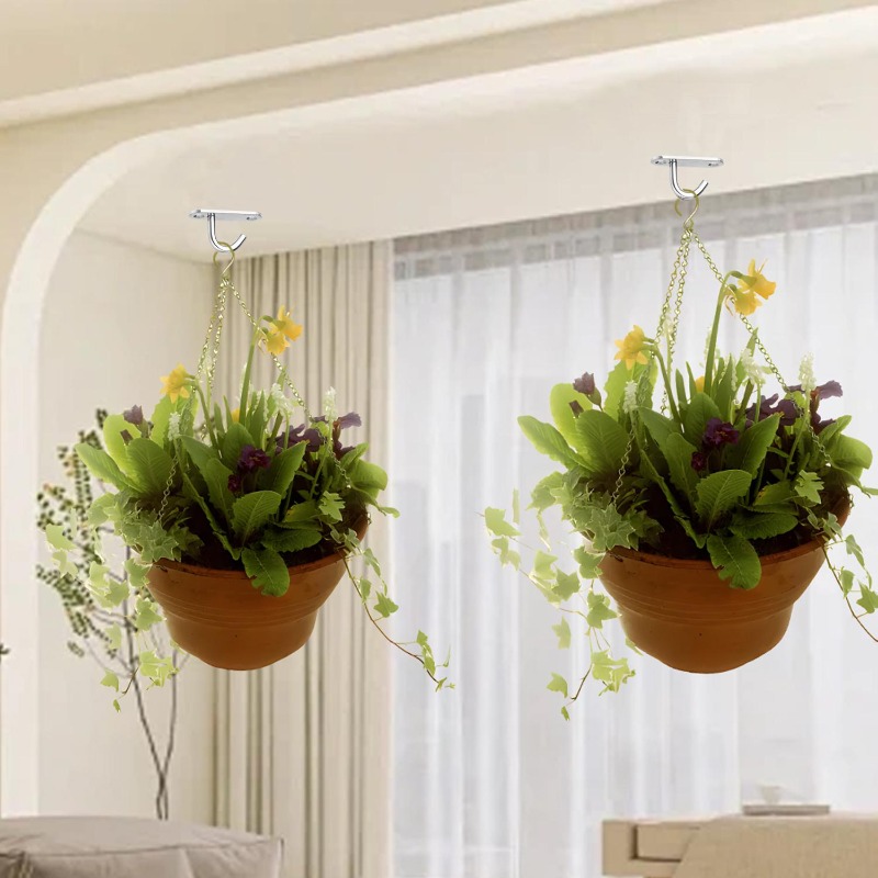 Stainless Steel J Hooks Multi- - Spider Plant Hanging avis et prix