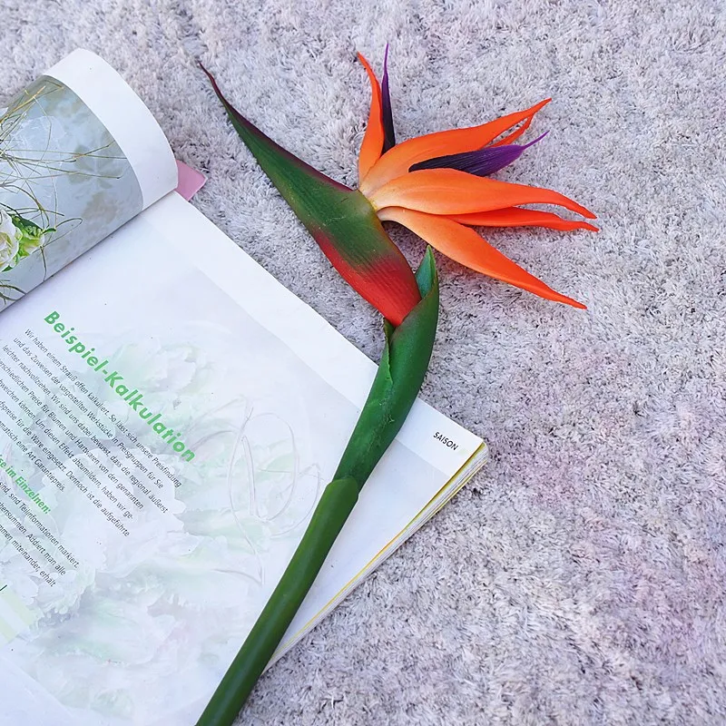 80CM artificial real touch flo - Bird Paradise Strelitzia avis et prix
