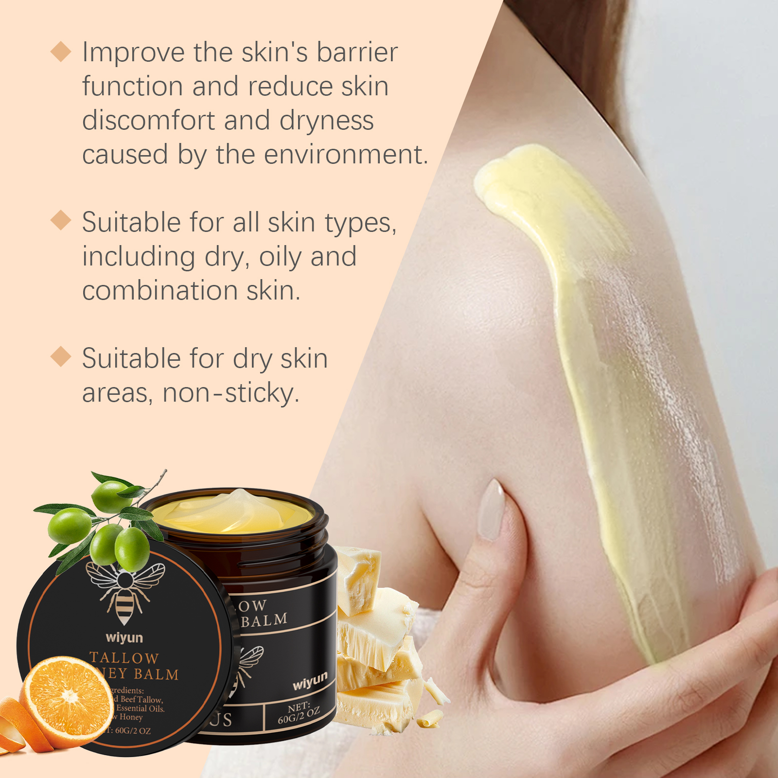 Organic Grass-fed Tallow Cream - Aglaonema Red avis et prix