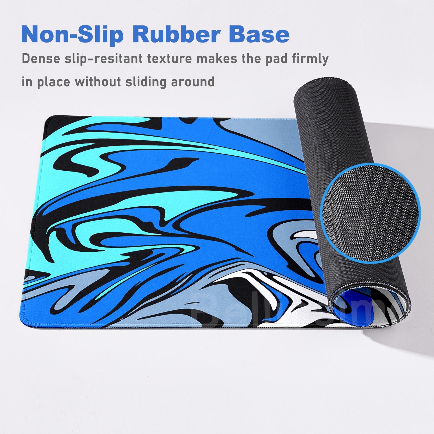 Strata Liquid Mousepad Large G - Tradescantia Purple avis et prix