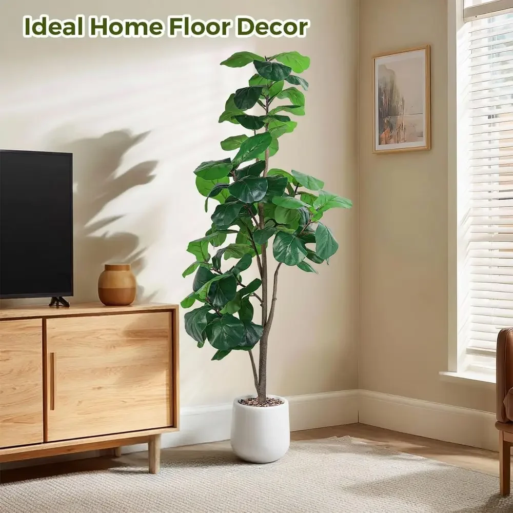 Artificial Large Ficus Lyrata  - Ficus Lyrata Tree avis et prix