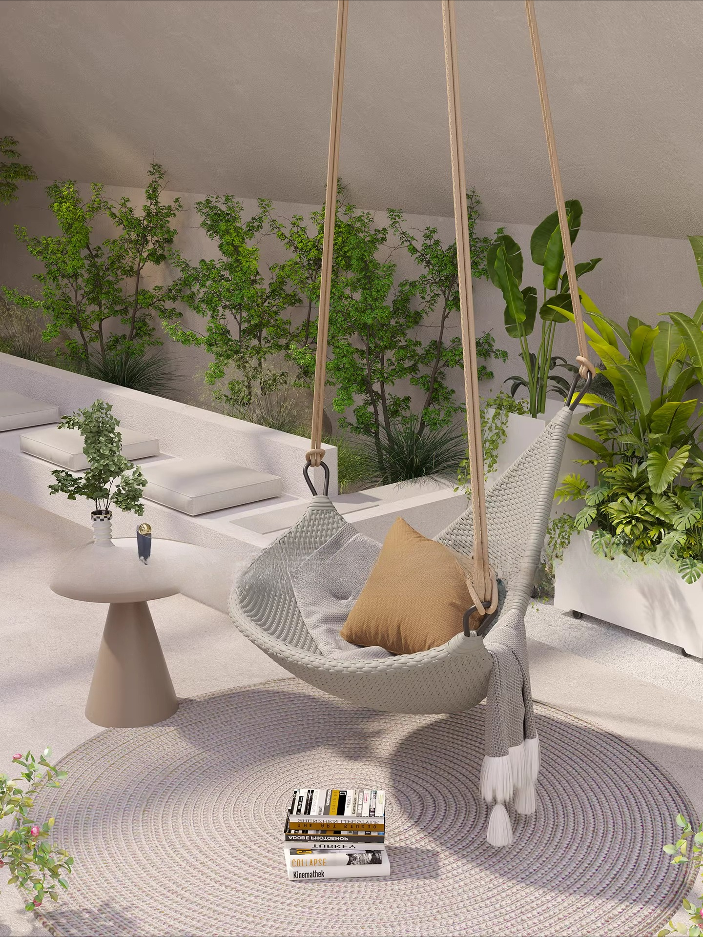 hanging chair cradle hanging b - Spider Plant Hanging avis et prix