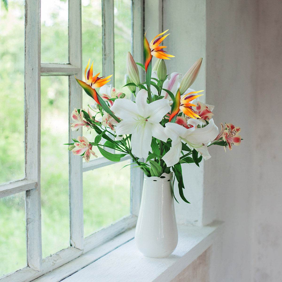 Real Touch Artificial Bird of  - Bird Paradise Strelitzia avis et prix