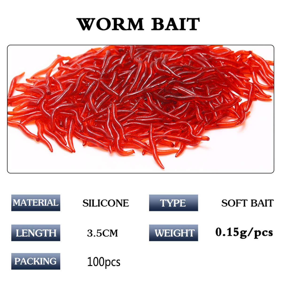 3.5cmSoft Lure Bass Bream Bloo - Aglaonema Red avis et prix