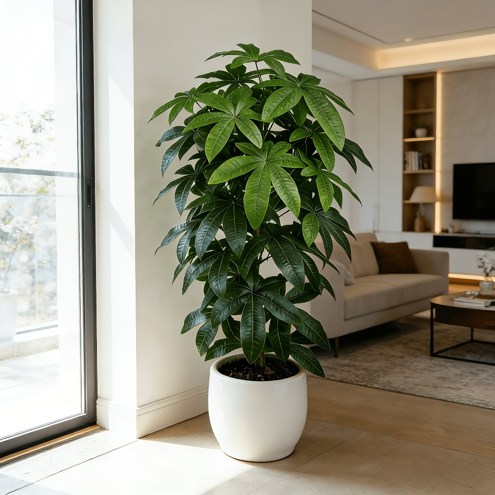 An Artificial Money Tree Pachi - Dracaena Marginata avis et prix