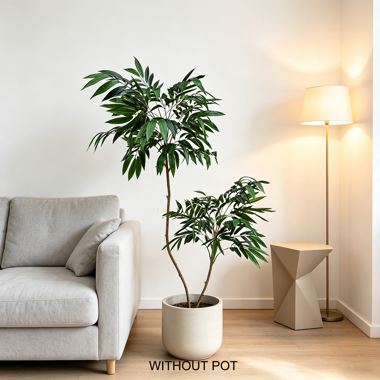 65-210cm/6.9ft Artificial Will - Ficus Lyrata Tree avis et prix