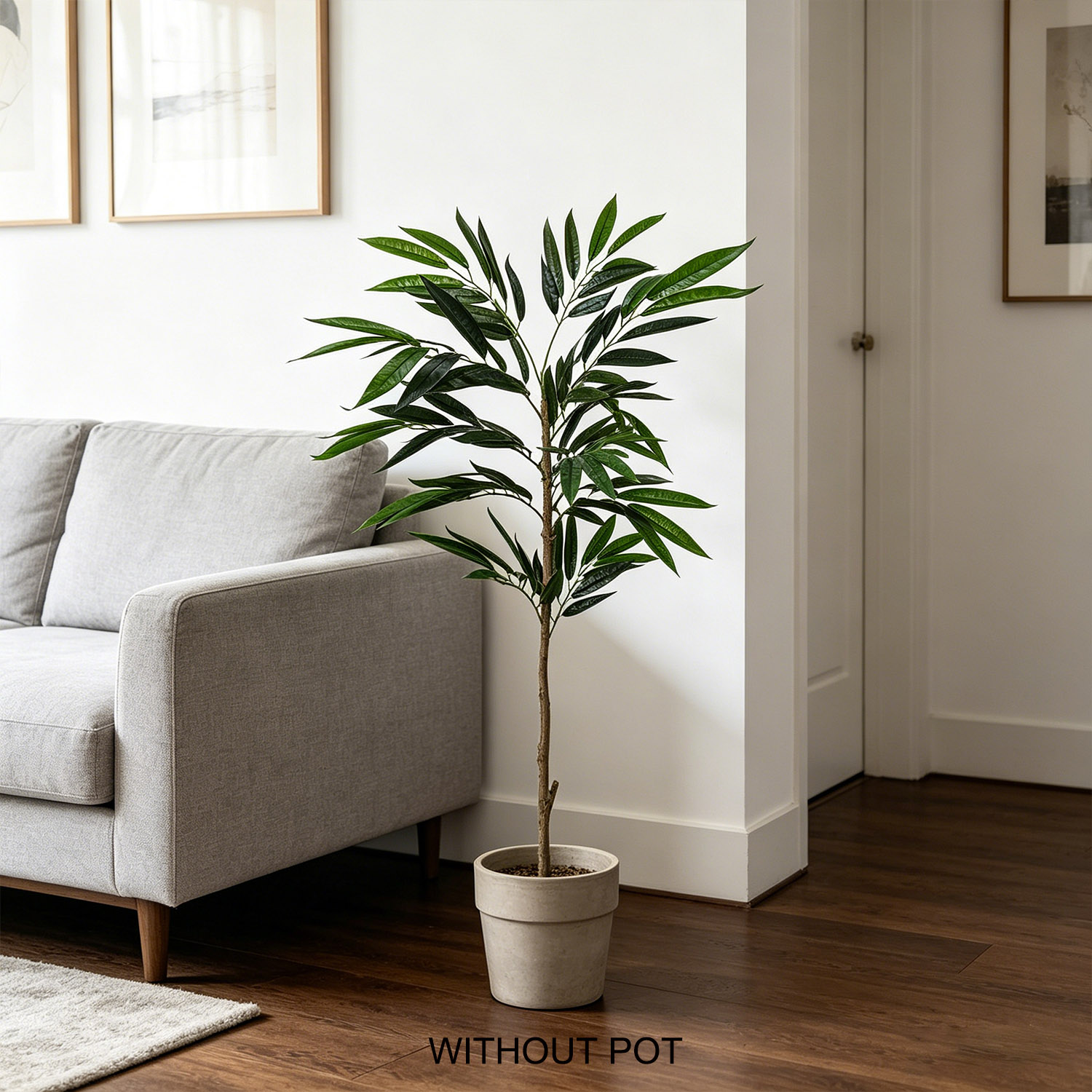 65-210cm/6.9ft Artificial Will - Ficus Lyrata Tree avis et prix